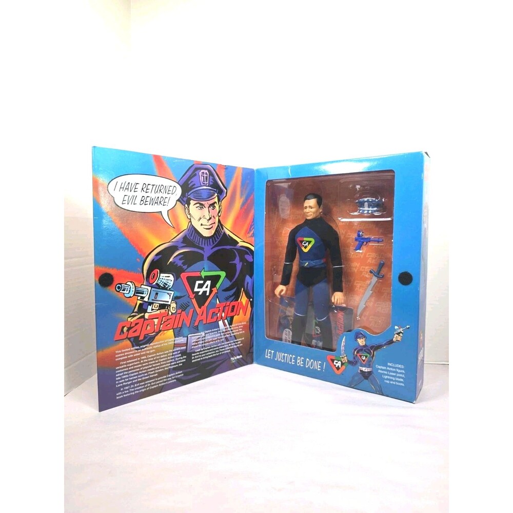1998 Captain Action 12” Figure Playing Mantis NIB Vintage